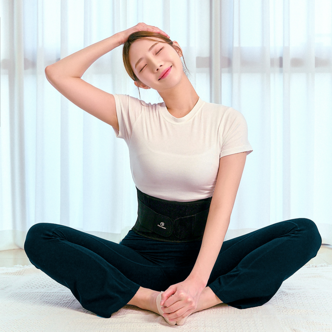 허리보호대 허리복대 디스크 밴드 리프팅 헬스 복압 벨트 척추 요추 지지대 이미지 2