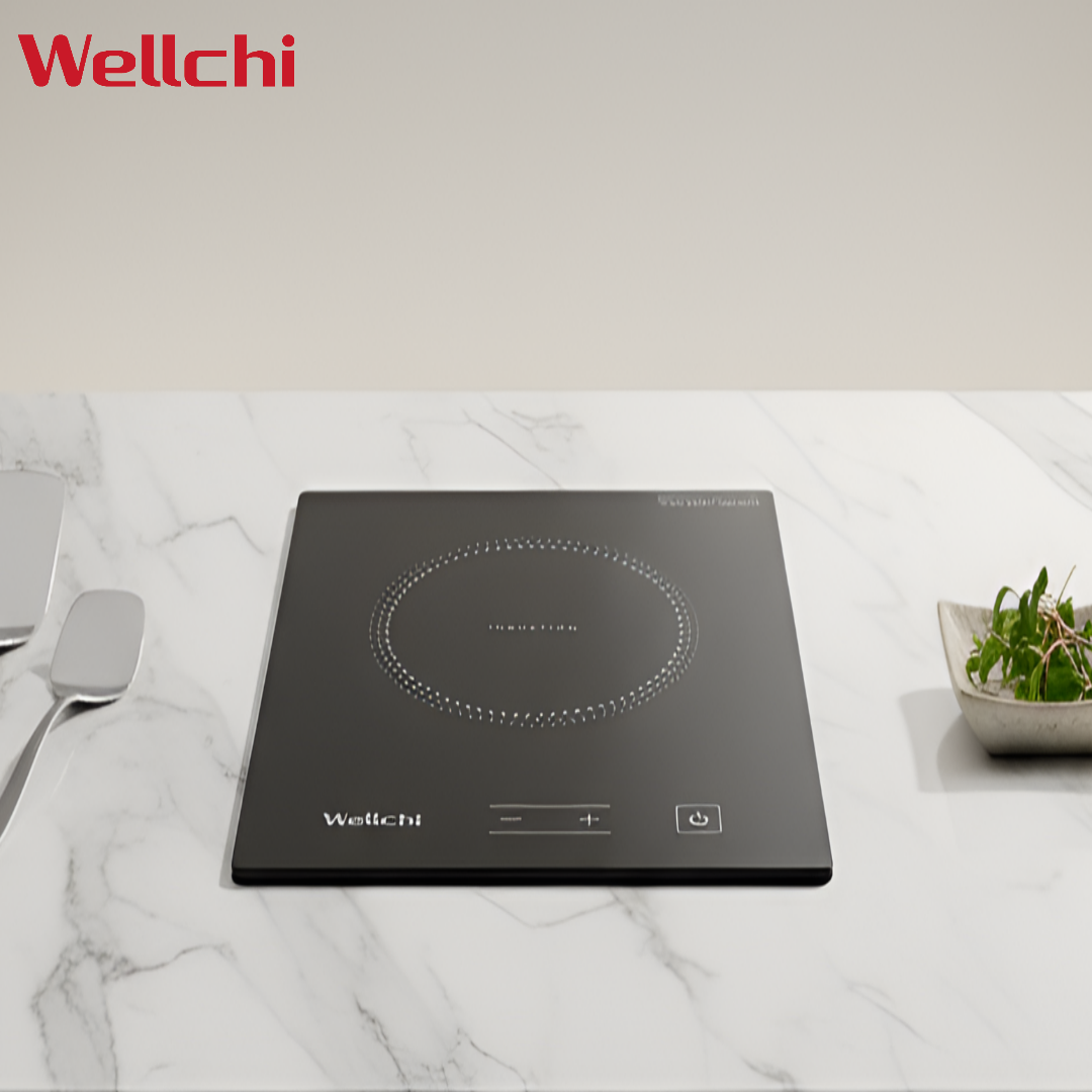 업소용인덕션 1구 웰치 빌트인 매립형 샤브 식탁용 테이블 1인 전기레인지 가정 1.2KW