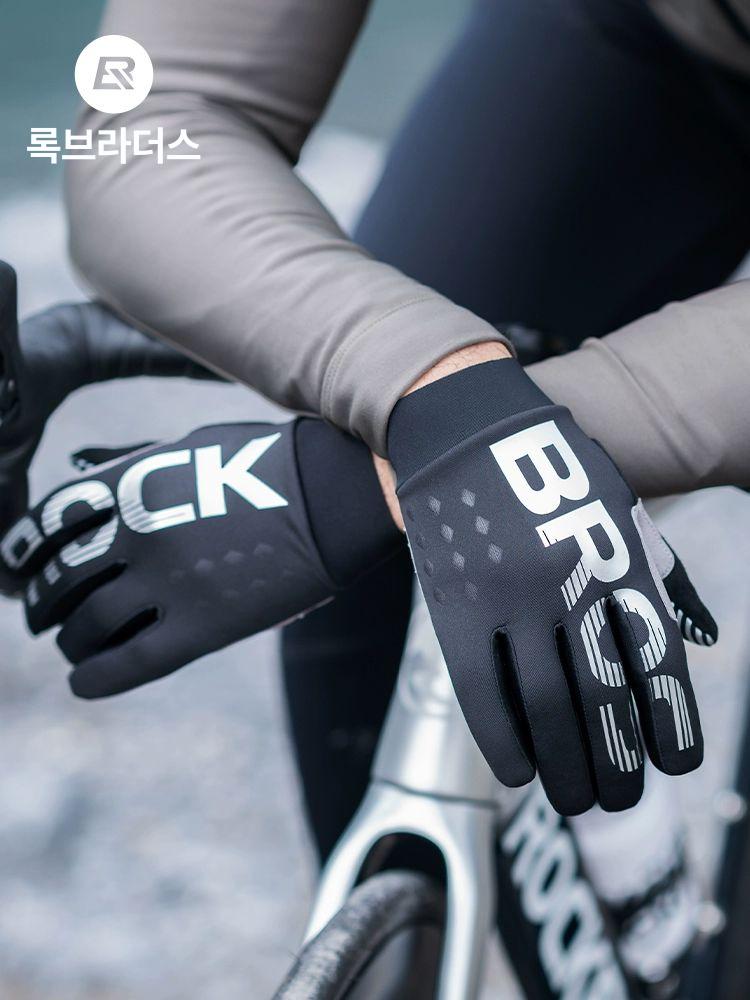 충전식 열선 발열장갑 오토바이 온열 폰사용 방한 등산 통기성 블랙 터치스크린 S - 상세 이미지 4