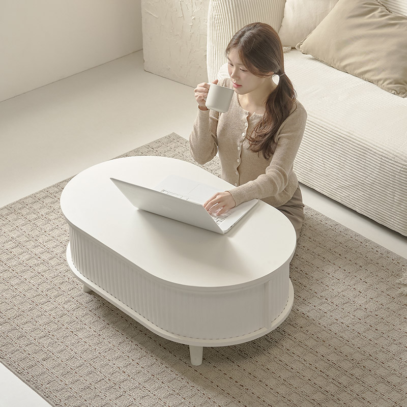 e스마트 모엘 높이조절 거실테이블 리프트업테이블