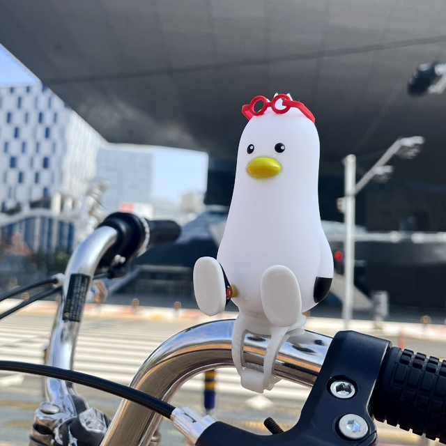 부산 캐릭터 부기굿즈 자전거 벨라이트 - 메인 이미지