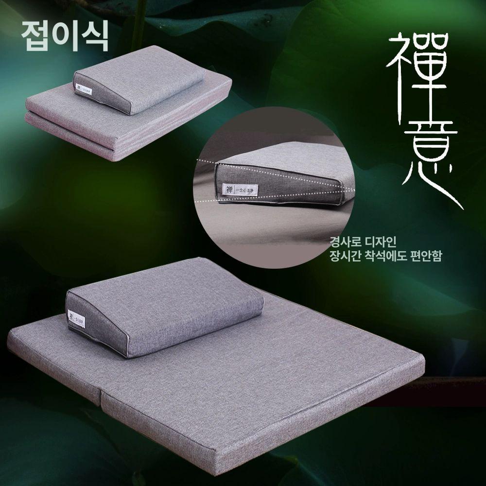 108배 절방석 쿠션 불당 기도 매트 명상 좌식 참배 - 상세 이미지 2
