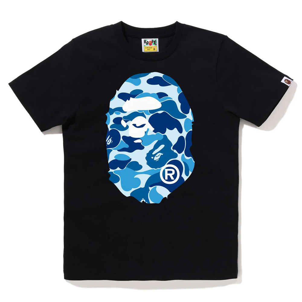 베이프 우먼즈 반팔티 ABC CAMO BIG APE HEAD TEE 1L80-210-006 - 상품 이미지