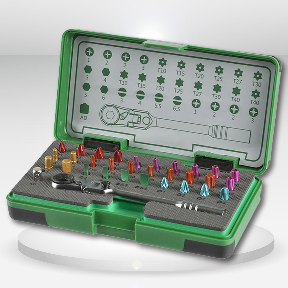 썬키 컬러 미니라쳇 세트 1/4 SBR-32CS - 상품 이미지
