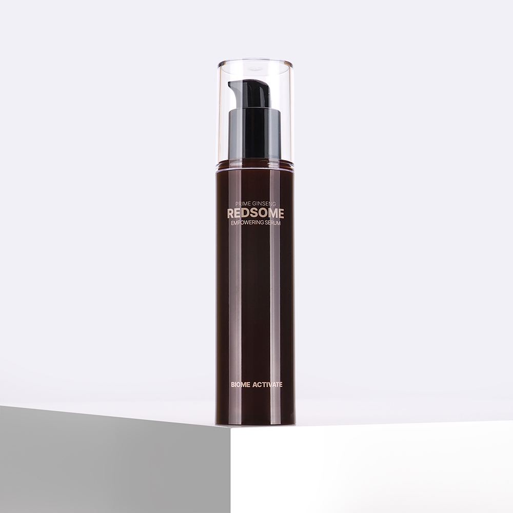 [바액] 레드좀 프라임 진생 임파워링 세럼 [50ml] 고농축발효세럼 피부치밀도 피부결 주름개선 50억개 인삼레드좀 함유