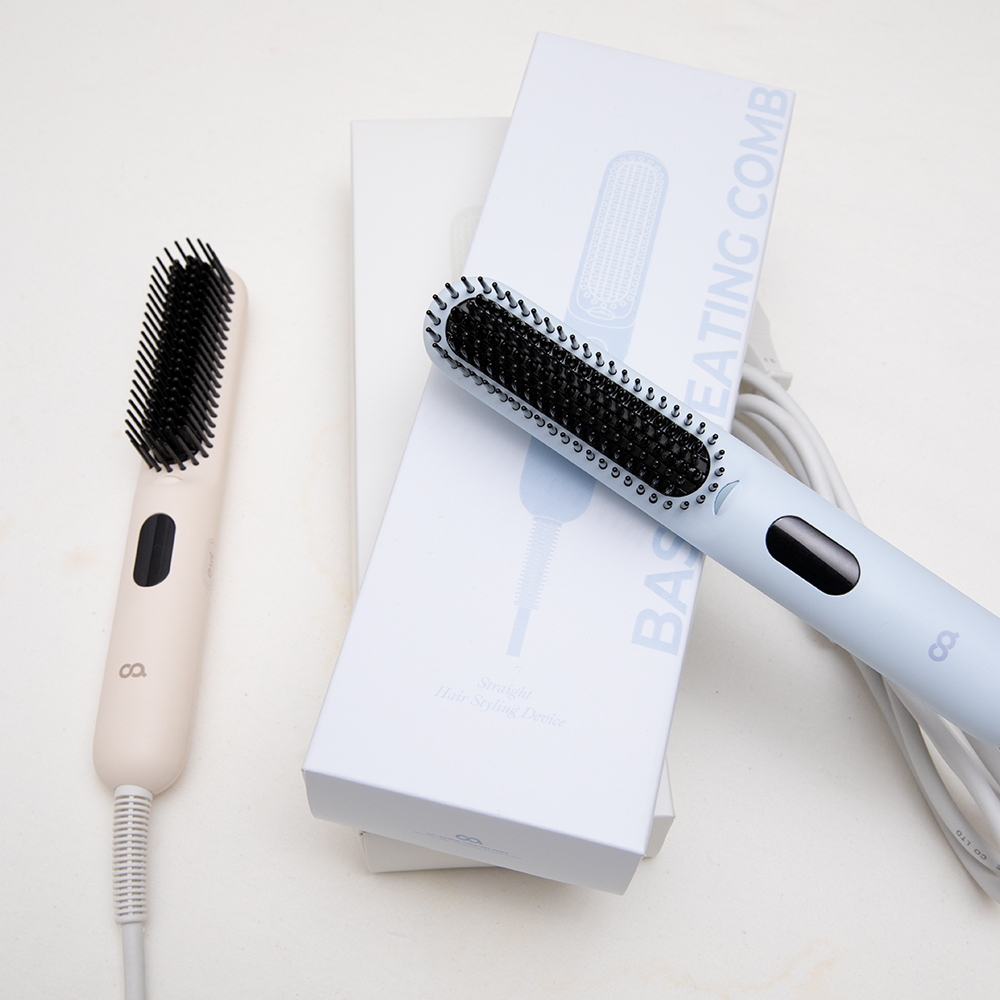 오아 베이직 빗고데기 뿌리 볼륨 고대기 매직기 헤어 브러쉬