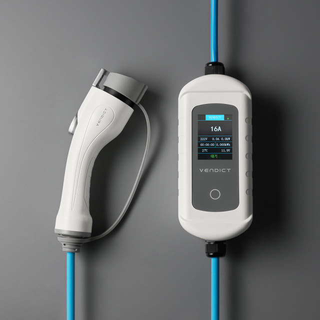 벤딕트 전기차충전기 휴대용 충전케이블 완속 16A 220V 가정용