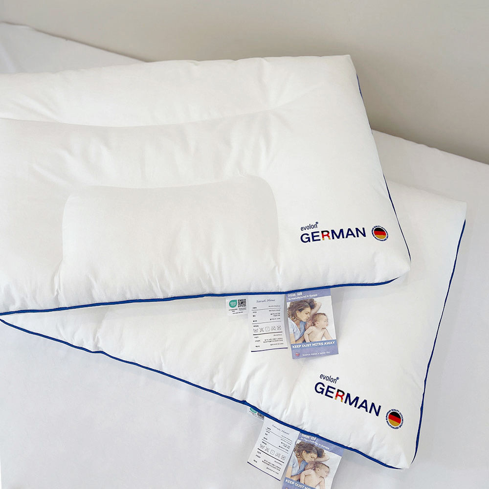 사라하우스 진드기 방지 아침이 개운한 경추 숙면 낮은 베개