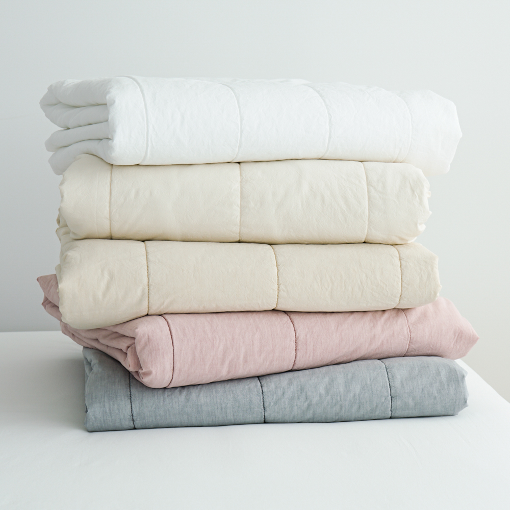 오가니크라프트 플레인 60수 고밀도 순면 여름 간절기 차렵이불 SS