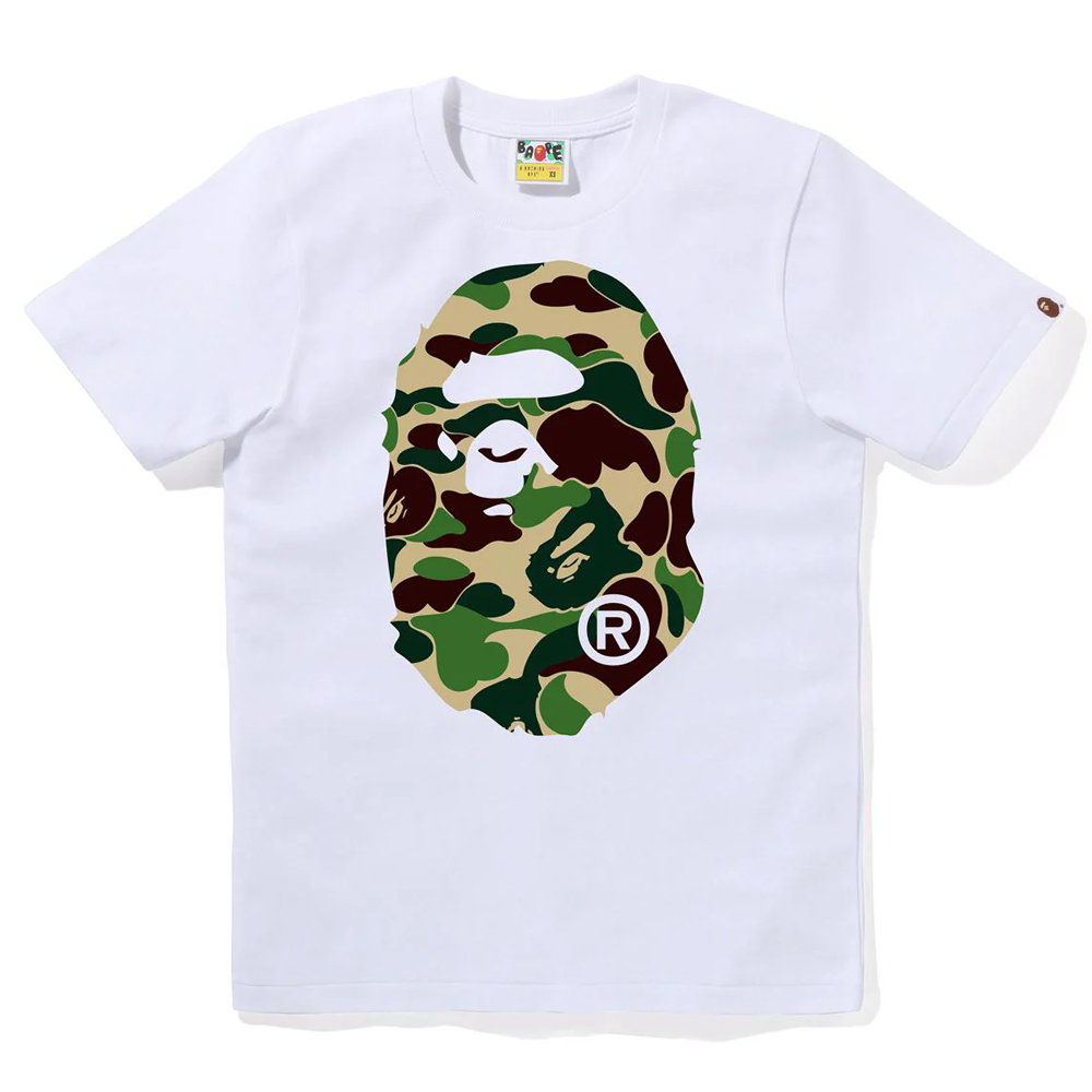 베이프 우먼즈 반팔티 ABC CAMO BIG APE HEAD TEE 1L80-210-006 - 상세 이미지 5