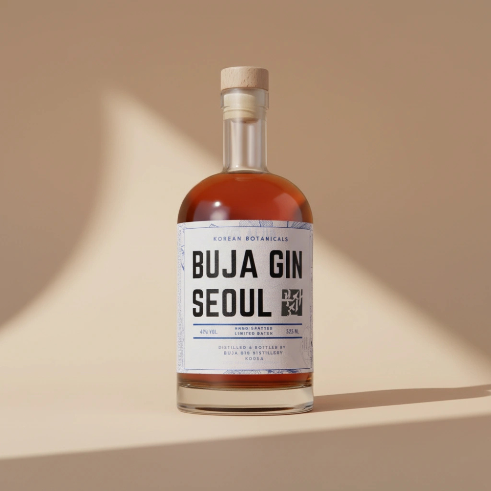 부자진 오크 44도 칵테일 진 홈바 증류주 (BUJA GIN) 200ml, 1개 - 상세 이미지 3