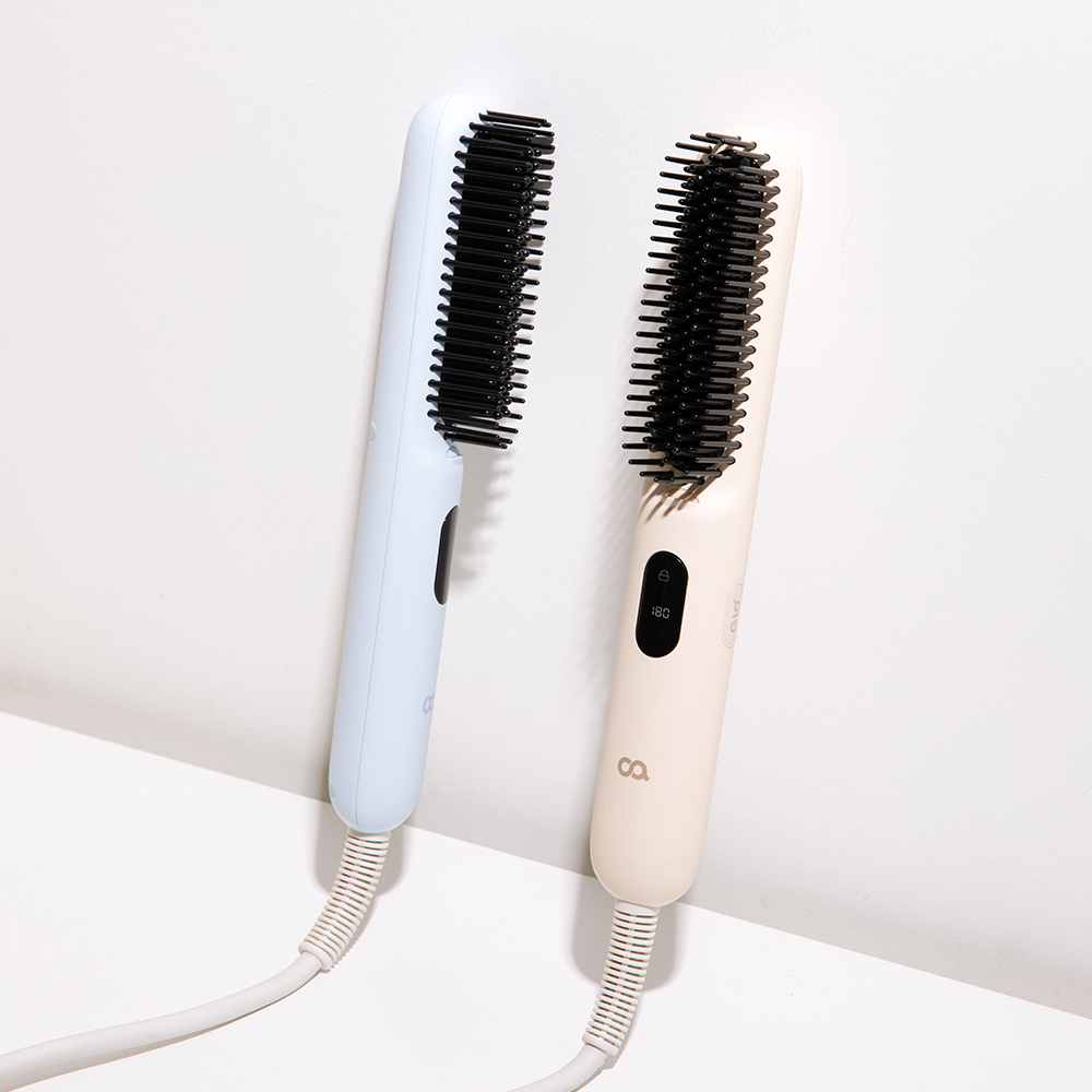 오아 베이직 빗고데기 뿌리 볼륨 고대기 매직기 헤어 브러쉬