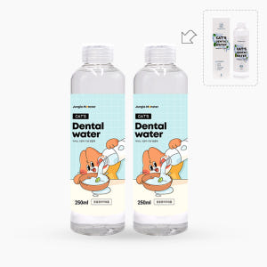 정글몬스터 마시는 고양이 치약 캣 덴탈워터 250ml, 2개 솔직 후기 | 실제 사용자 리뷰 총정리 - 상품 이미지 1