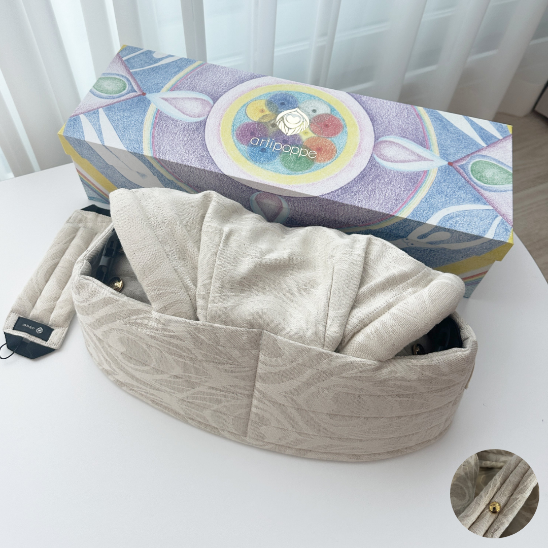 KC인증 첫만남이용권 관부가세 포함 아티포페 아거스 오트 리넨 린넨 아기띠 명품 유럽 앞보기스트랩 포함 풀세트