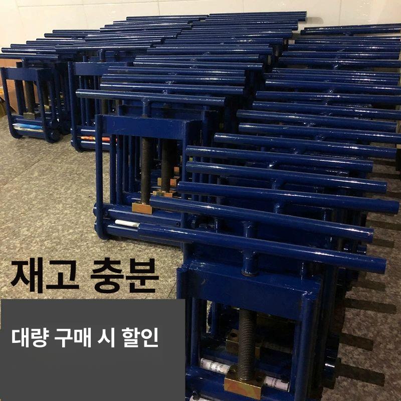 배관 클램프 파이프 집게 압착기 유압식 잡이쇠 행가 DN40 - 상세 이미지 4