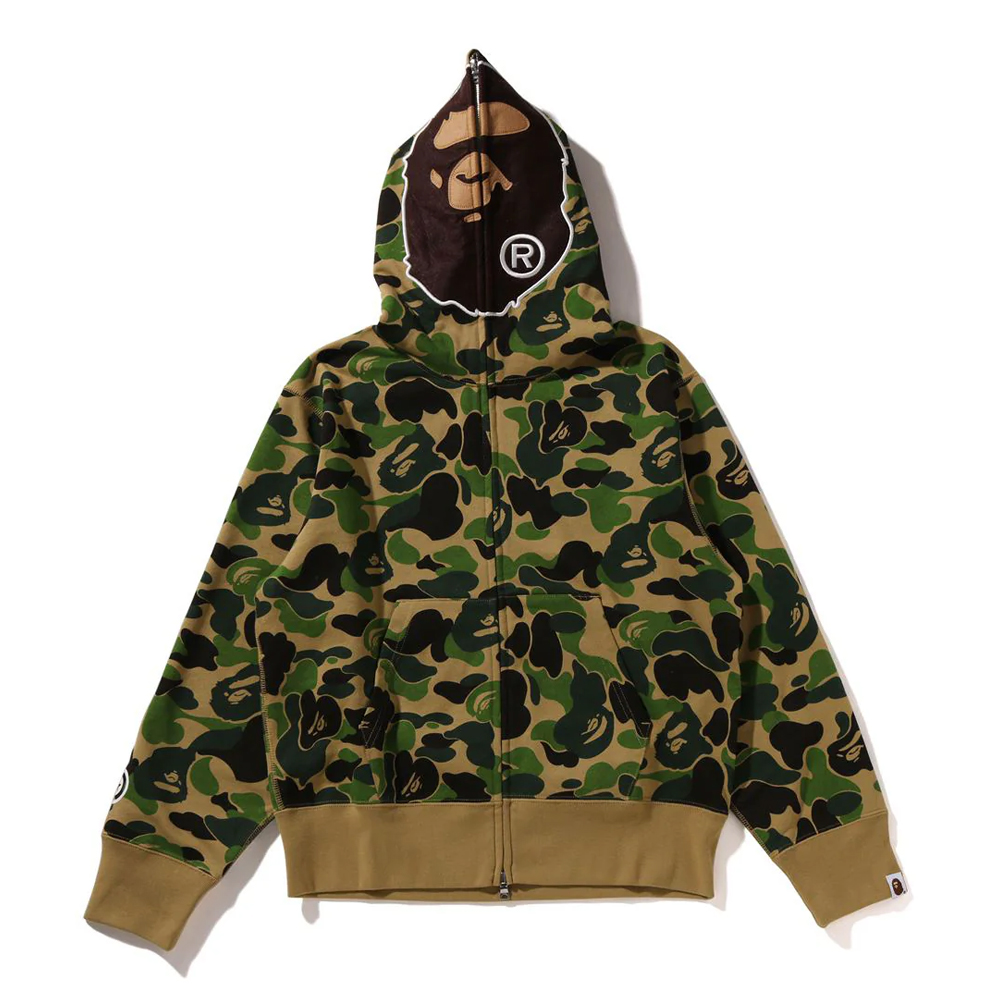 베이프 우먼즈 후드집업 ABC CAMO 2ND APE FULL ZIP HOODIE 1L80-215-006 - 상세 이미지 2