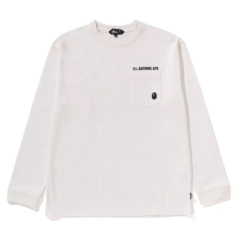 베이프 긴팔티 LS POCKET TEE 7L70-111-302 - 상세 이미지 2