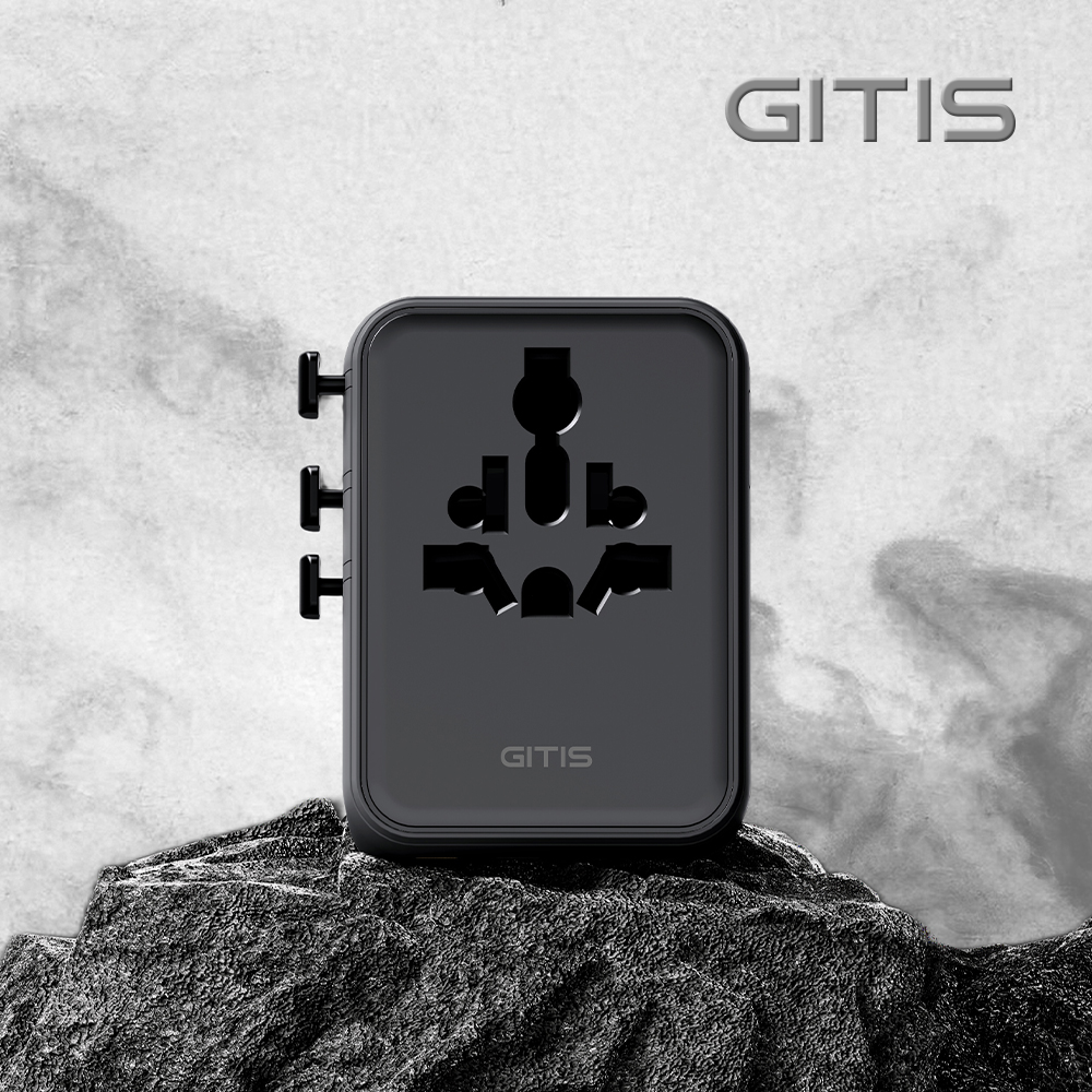 지티스 PD100W 여행용 멀티어댑터 해외 콘센트 전세계 초고속 110V 멀티탭 - 상세 이미지 4