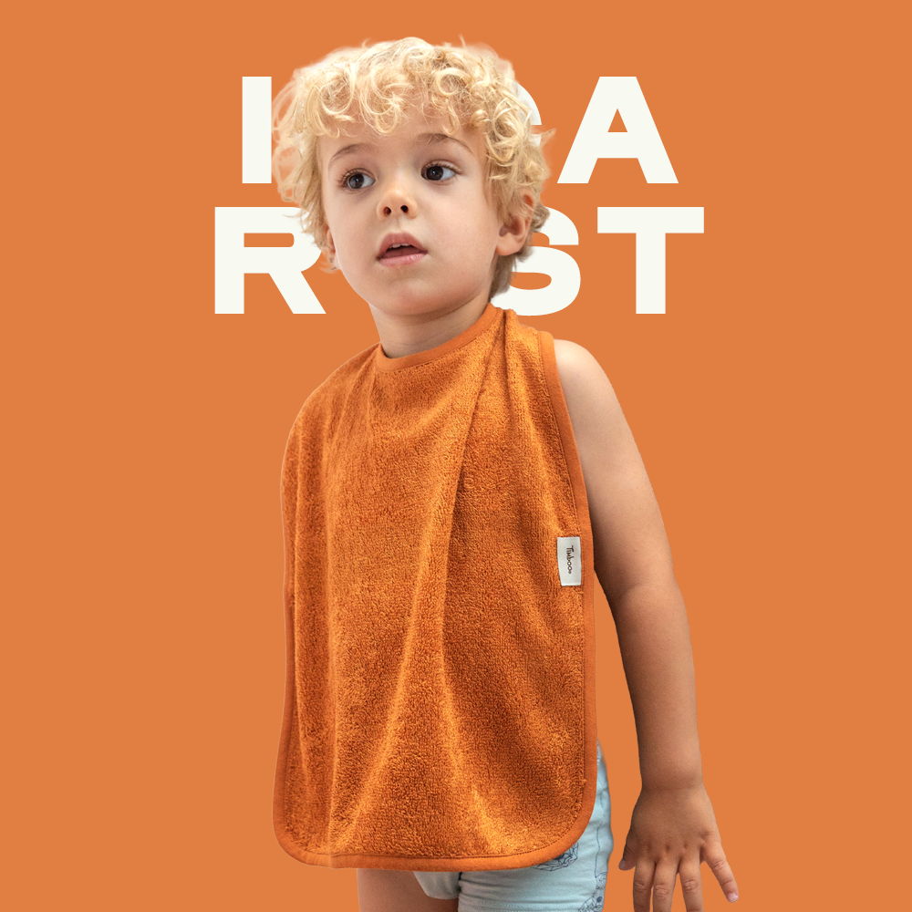 팀부 벨기에 명품 아기 턱받이 빕 라지 535.잉카러스트