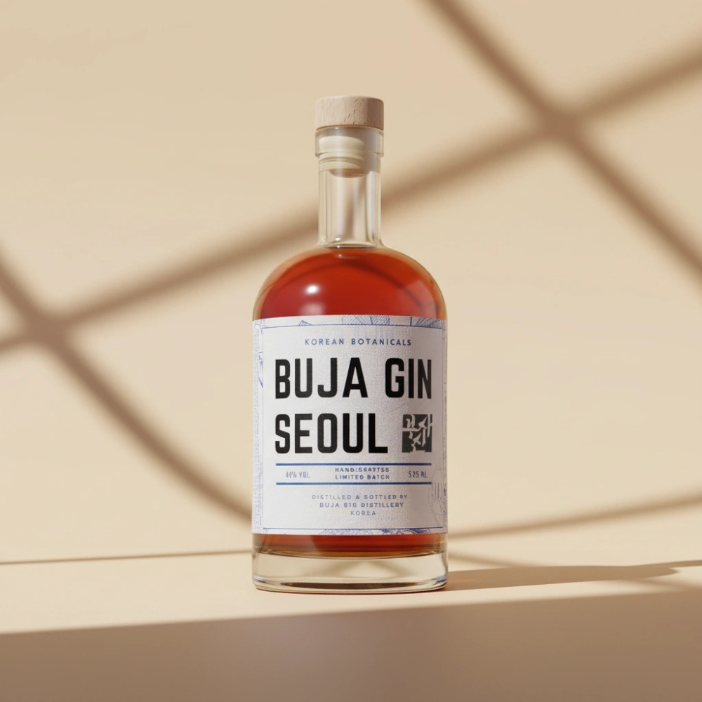 부자진 오크 44도 칵테일 진 홈바 증류주 (BUJA GIN) 525ml, 1개 - 상품 이미지