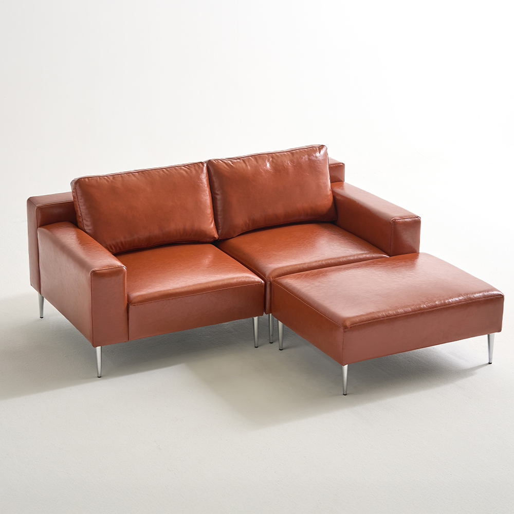 아르코 글로 2인용 모듈형 거실 쇼파 가죽 소파