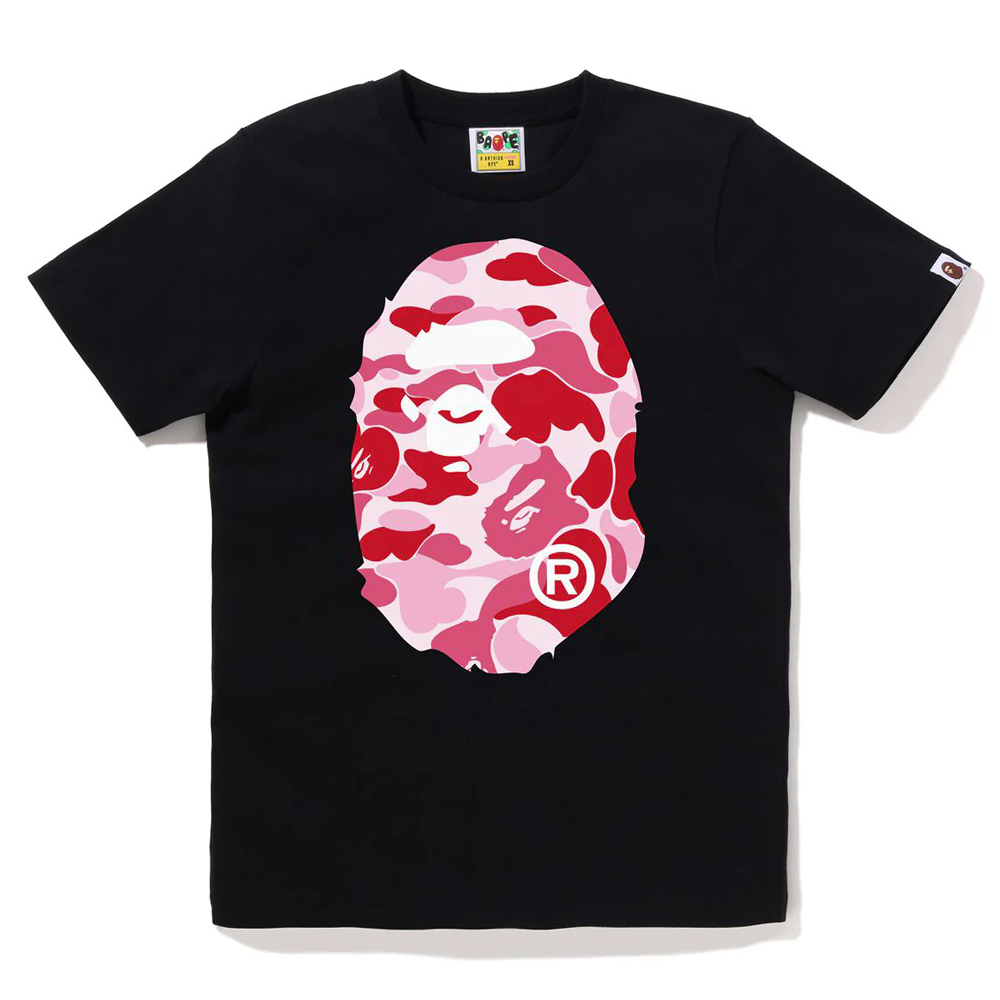 베이프 우먼즈 반팔티 ABC CAMO BIG APE HEAD TEE 1L80-210-006 - 상세 이미지 3