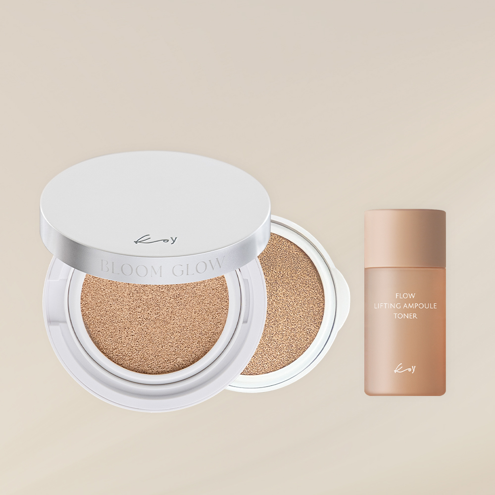 코이 블룸 글로우 올데이 실키 광채 쿠션 팩트 13g SPF50+ (본품+리필) - 상품 이미지