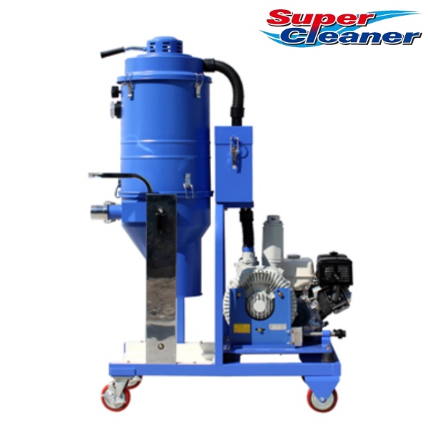 경서글로텍 엔진타입청소기 도로 건설현장 공업용청소기 65L