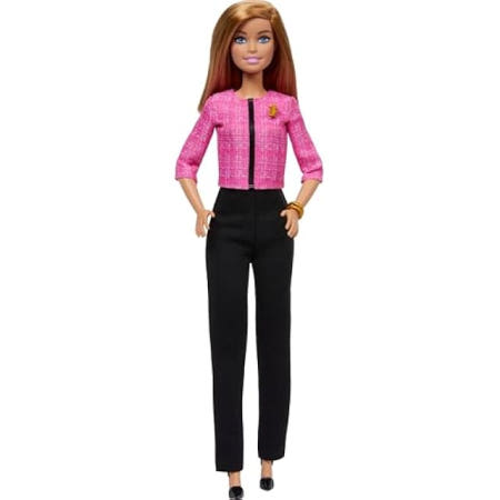 Barbie [해외]바비인형 커리어 패션 금발 미래 리더 인형