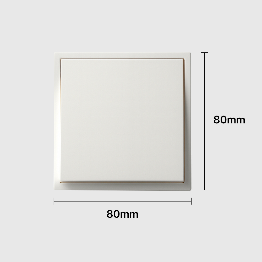 클릭 콘센트 화이트 스위치 CLICK 일렉트릭 인테리어 유럽형 정사각 전기콘센트