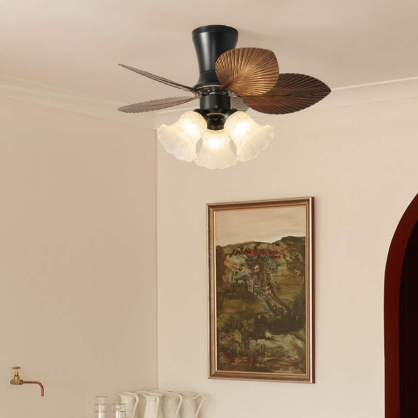 팜 글로우 안방 조명 거실 미니 실링팬 Palm Glow Ceiling Fan A 이미지 8
