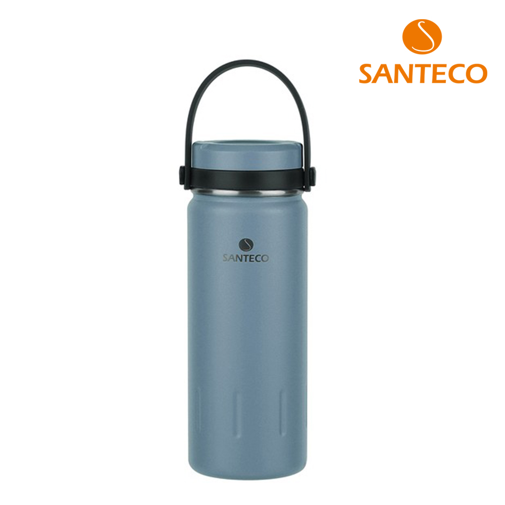 산테코 코야 보온보냉 핸들스트랩 텀블러 380ml, 록그레이, 1개 - 메인 이미지