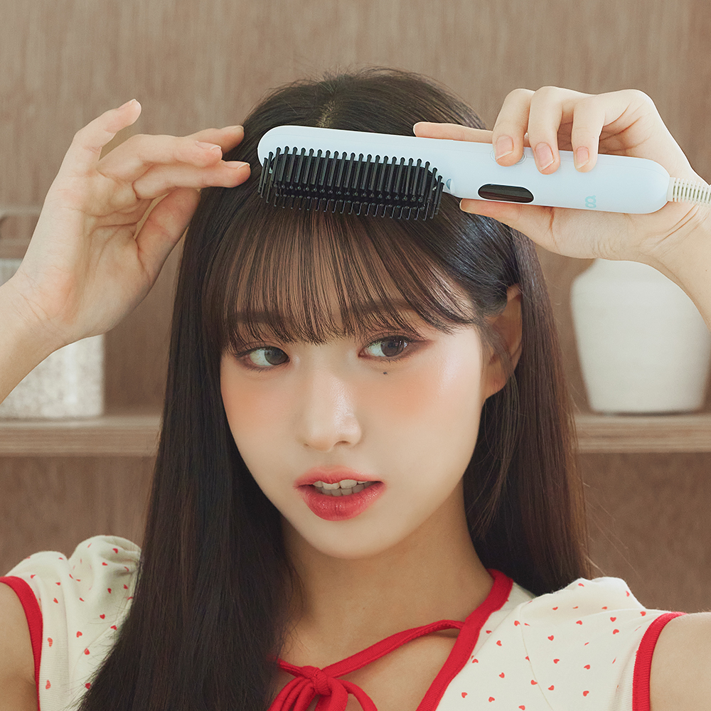 오아 베이직 빗고데기 뿌리 볼륨 고대기 매직기 헤어 브러쉬