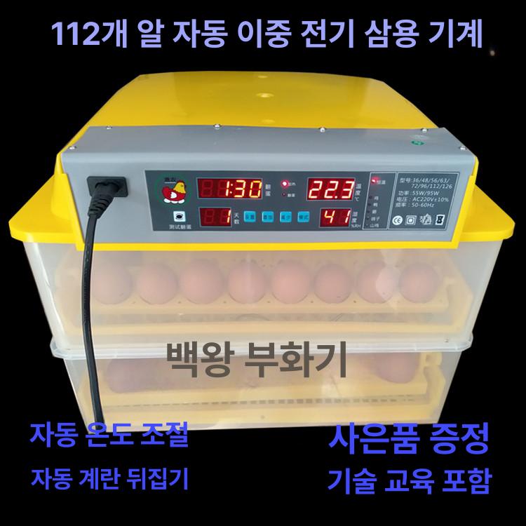 달걀 부화기 메추리 병아리 인큐베이터 자동 36알 - 상세 이미지 5