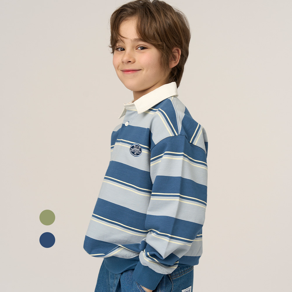 예일키즈 럭비 2color 맨투맨 A5S013