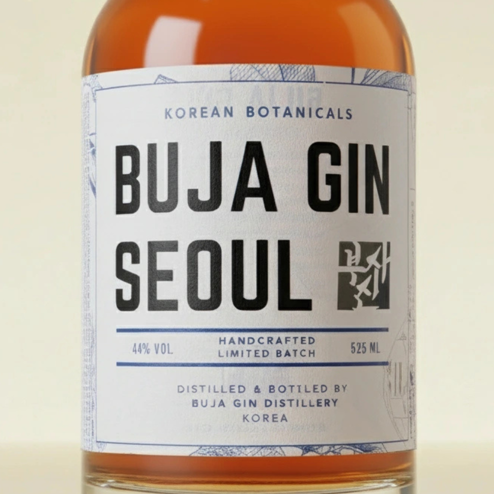 부자진 오크 44도 칵테일 진 홈바 증류주 (BUJA GIN) 525ml, 1개 - 상세 이미지 4
