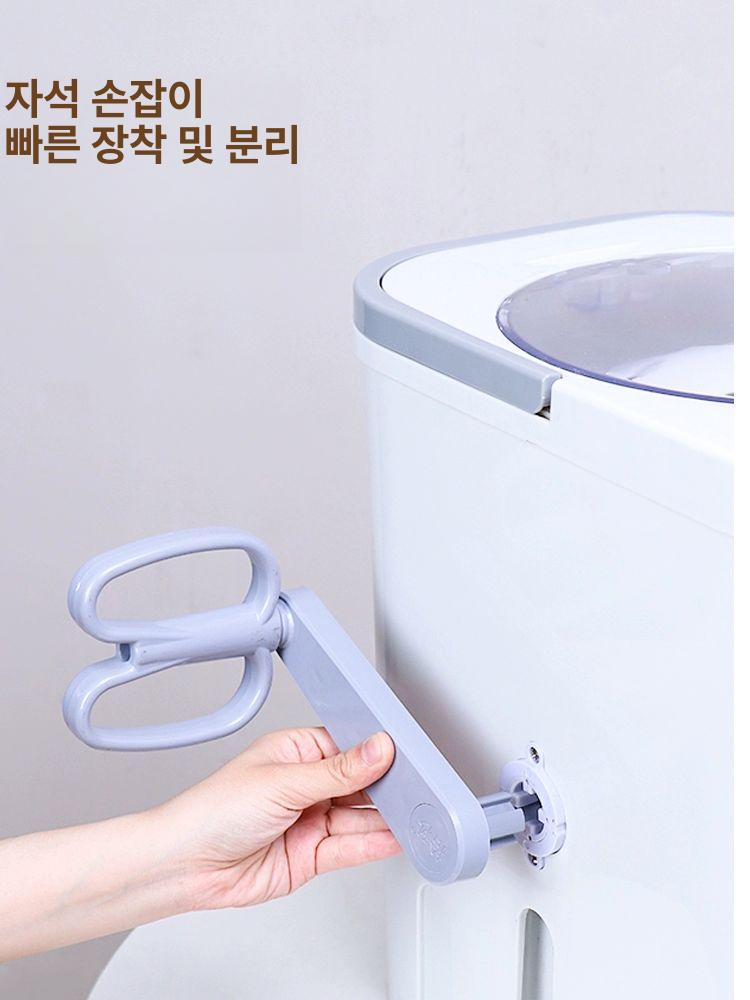 미니 세탁기 수동식 손세탁 탈수 손빨래 운동화 세탁전용 건조불가 여행용 양말 행주 일체형 메이란 세탁기 탈수기 얇은옷세탁및건조 - 상세 이미지 4