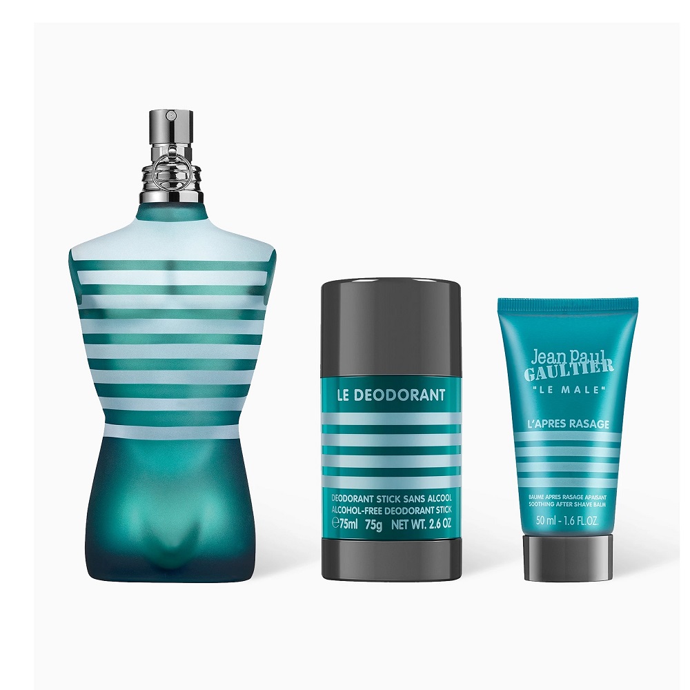 장폴고티에 르말 세트 EDT 125ml+에프터쉐이브밤 50ml+디오르단트 75ml - 상세 이미지 2