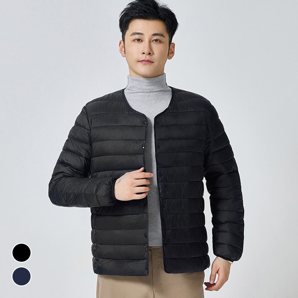 남성 블루종 패딩