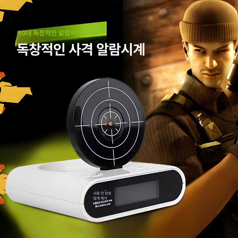 과녁 표적 타켓팅 디지털 사격 시끄러운 맞추기 아이보리화이트 - 상세 이미지 5