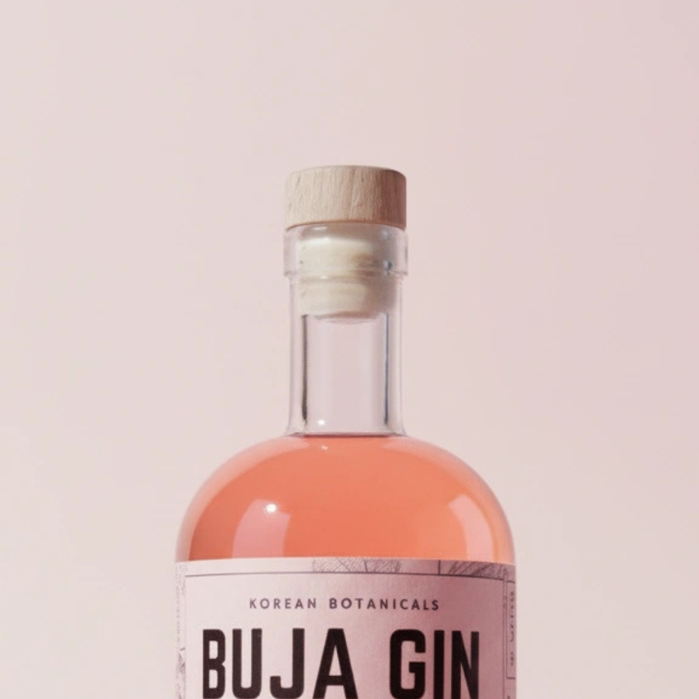 부자진 오미자 44도 집들이선물 애주가 크래프트 진 증류주 (BUJA GIN) 525ml, 1개 - 상세 이미지 4