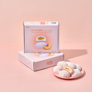 더바른 꾸덕 크림떡 2종 (복숭아요거트, 파베초코) 맛있게 먹은 솔직 후기 - 상품 이미지 2