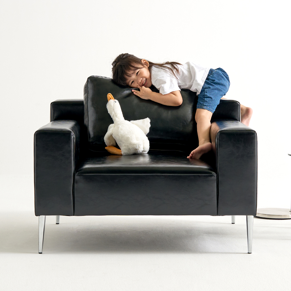 아르코 글로 1인용 편한 소파 가죽 쇼파 암체어