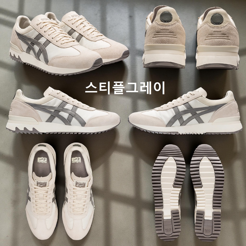 오니츠카타이거 캘리포니아 78 EX 스니커즈 남성 1183A355 스티플그레이 260 - 상세 이미지 4