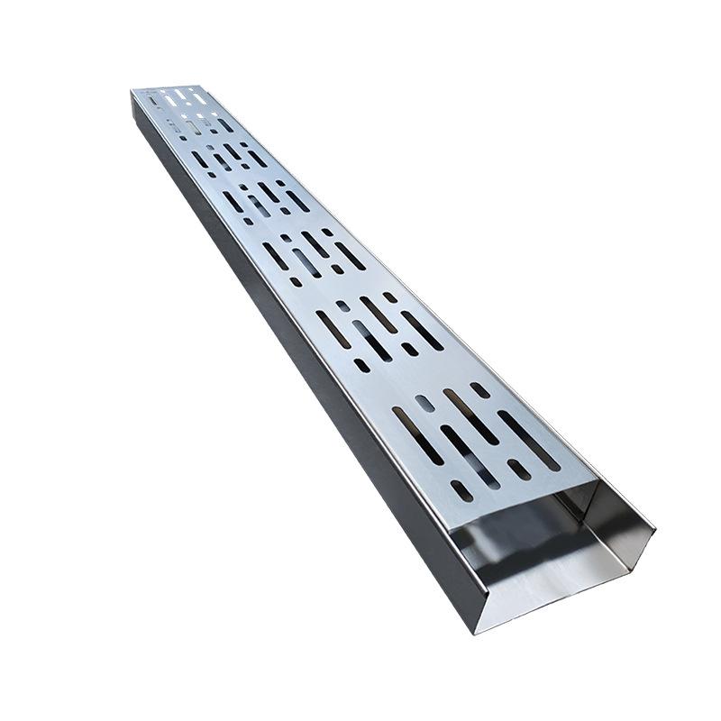 U형 배수로 트렌치 미니 보도 미니배수로 물받이 야외 무소음 우수 빗물 50X30MM 80x40mm 304스테인리스강 - 상품 이미지
