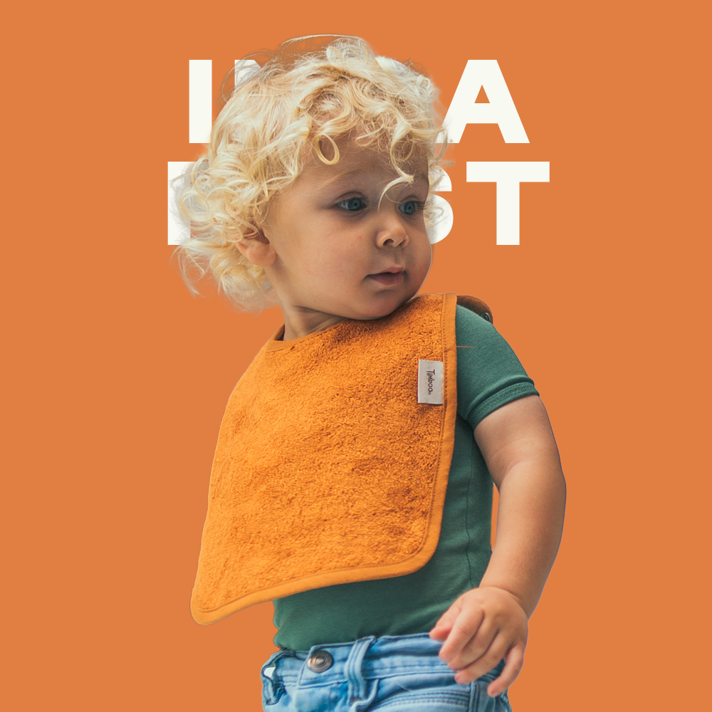 팀부 벨기에 명품 아기 턱받이 빕 미디엄 535.잉카러스트