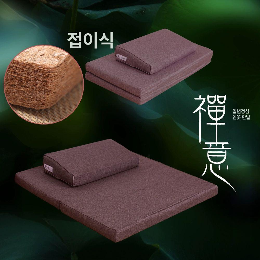 108배 절방석 쿠션 불당 기도 매트 명상 좌식 참배 - 상세 이미지 3