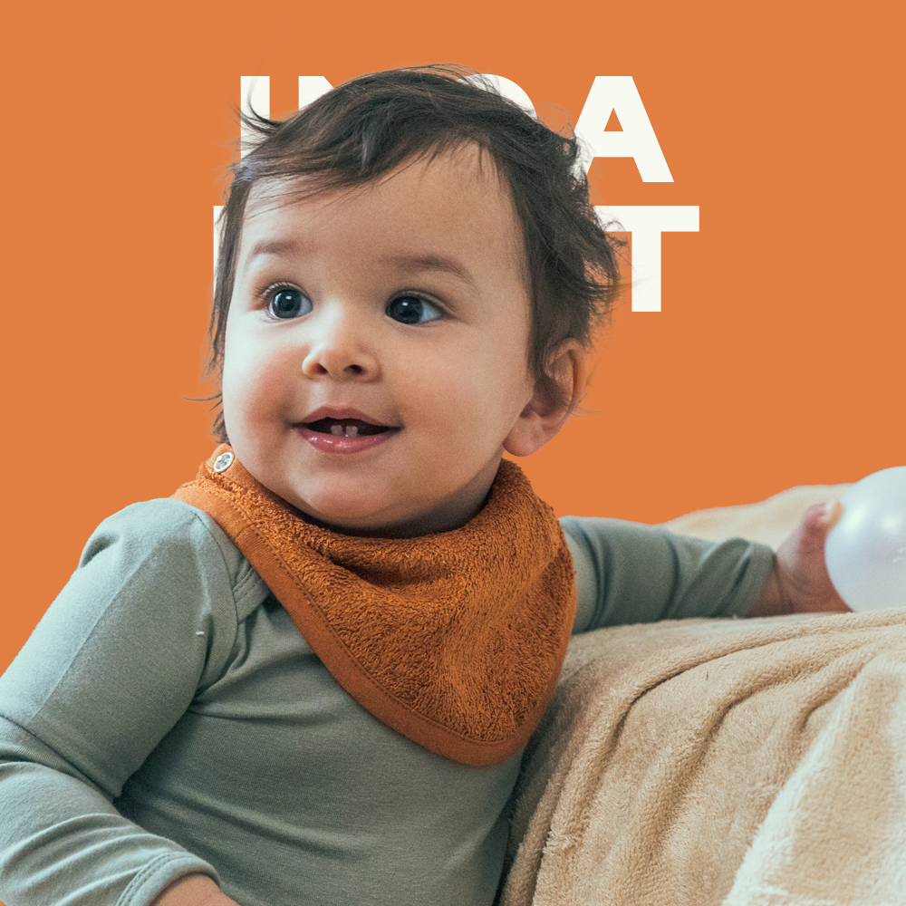 팀부 벨기에 명품 아기 턱받이 스카프빕 535.잉카러스트