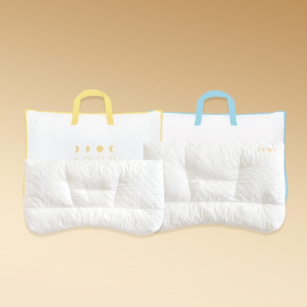 우유베개 키즈&주니어 라텍스 기능성 경추베개 성장 베개