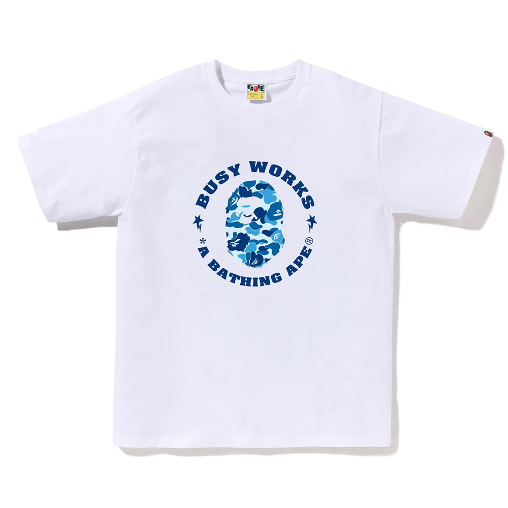 베이프 반팔티 ABC CAMO BUSY WORKS STA TEE 1L80-110-007 - 상세 이미지 4